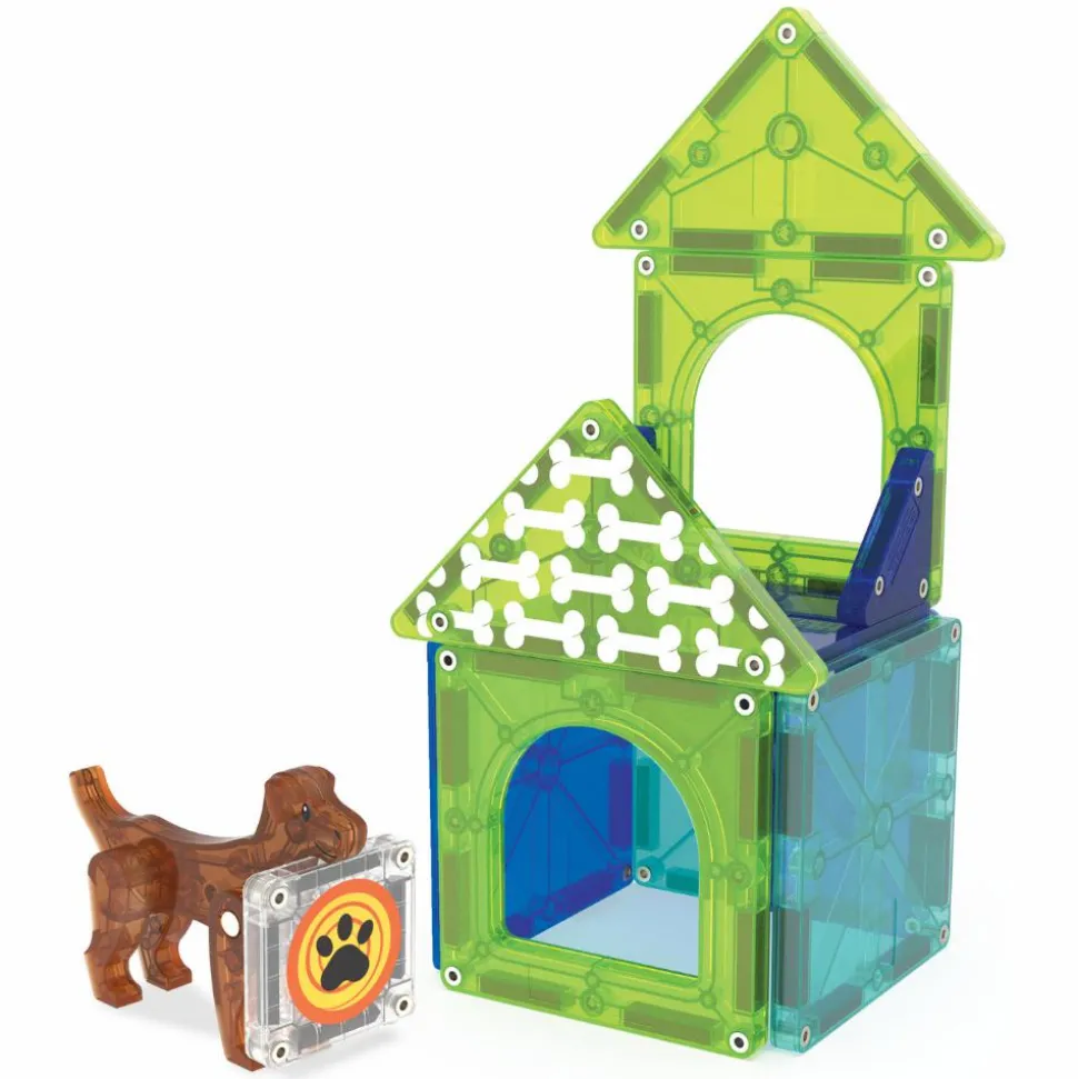 Magna-Tiles | Det lille hundehus, 13 stk