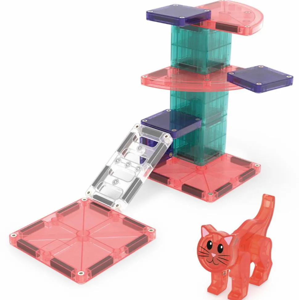 Magna-Tiles | Det lille kattekradsetræ, 13 stk