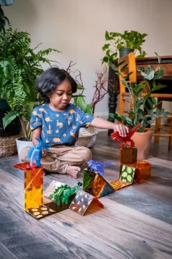 Magna-Tiles | Dino World, 40 stk