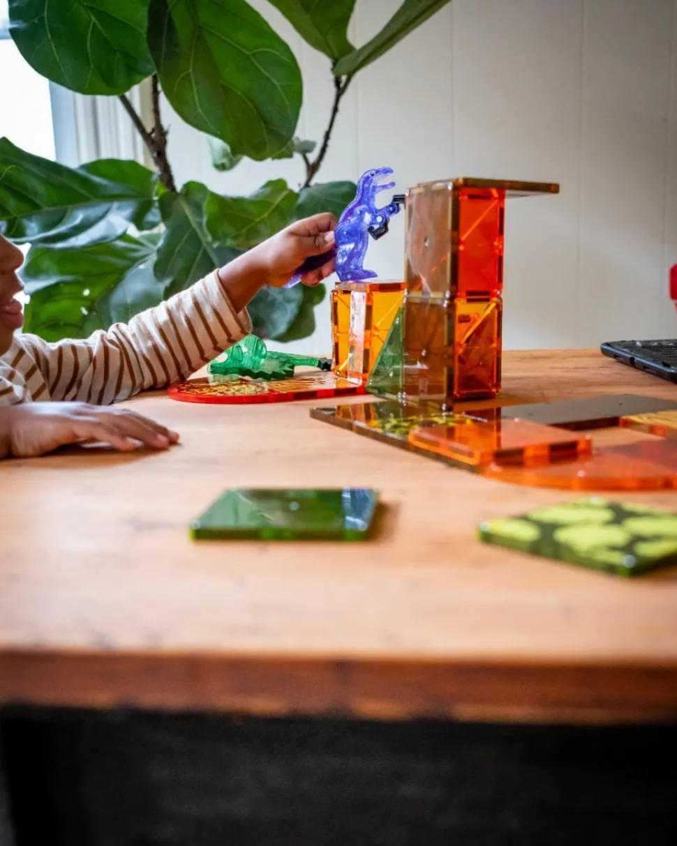 Magna-Tiles | Dino World, 40 stk