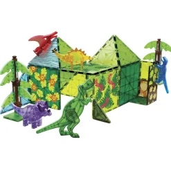 Magna-Tiles | Dino World XL, 50 stk