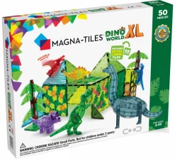 Magna-Tiles | Dino World XL, 50 stk