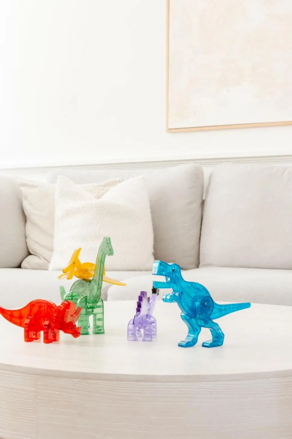 Magna-Tiles | Dinosaurer, 5 stk