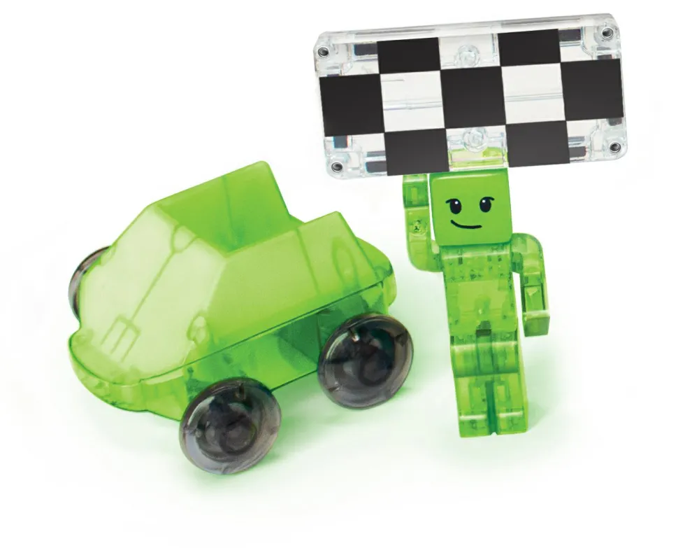 Magna-Tiles | Downhill Duo, 40 dele