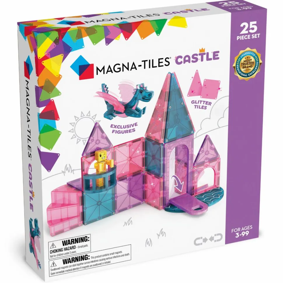 Magna-Tiles | Eventyrslot, 25 stk