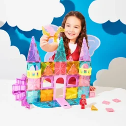 Magna-Tiles | Eventyrslot Deluxe, 48 stk
