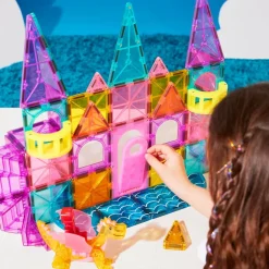 Magna-Tiles | Eventyrslot Deluxe, 48 stk