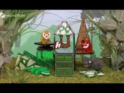 Magna-Tiles | Jungledyr, 25 stk