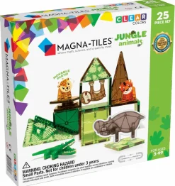 Magna-Tiles | Jungledyr, 25 stk