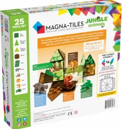 Magna-Tiles | Jungledyr, 25 stk