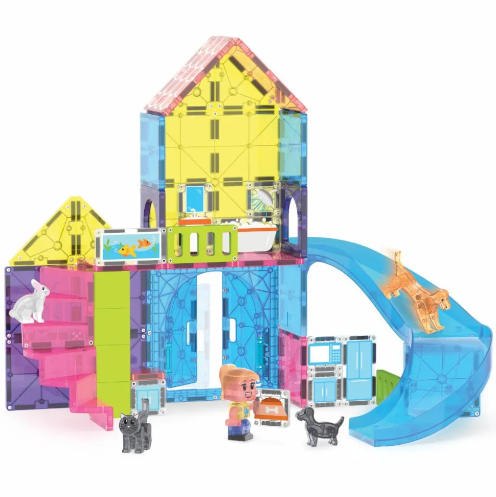 Magna-Tiles | Kæledyrenes slaraffenland, 50 stk