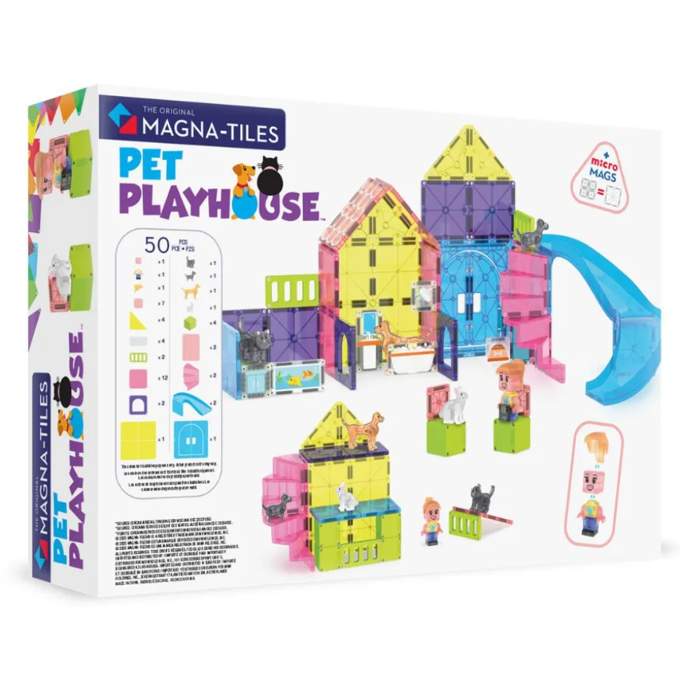 Magna-Tiles | Kæledyrenes slaraffenland, 50 stk