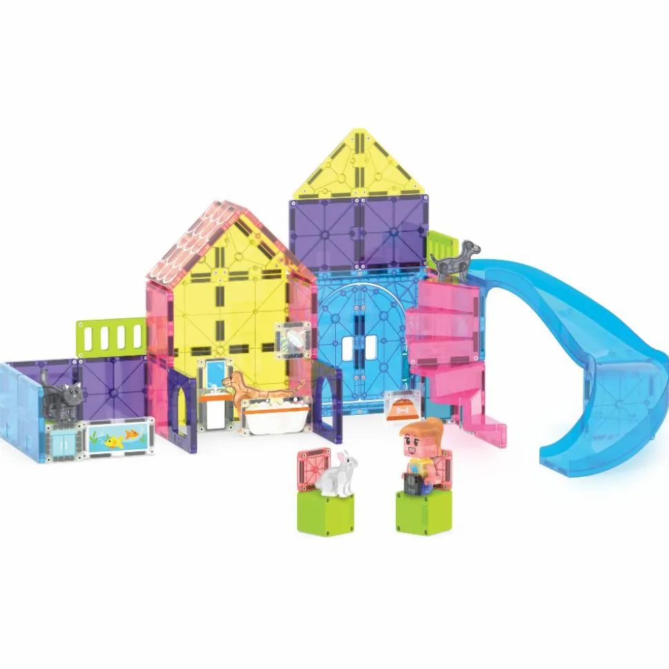 Magna-Tiles | Kæledyrenes slaraffenland, 50 stk