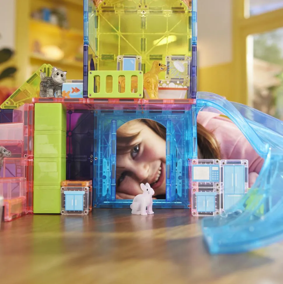 Magna-Tiles | Kæledyrenes slaraffenland, 50 stk