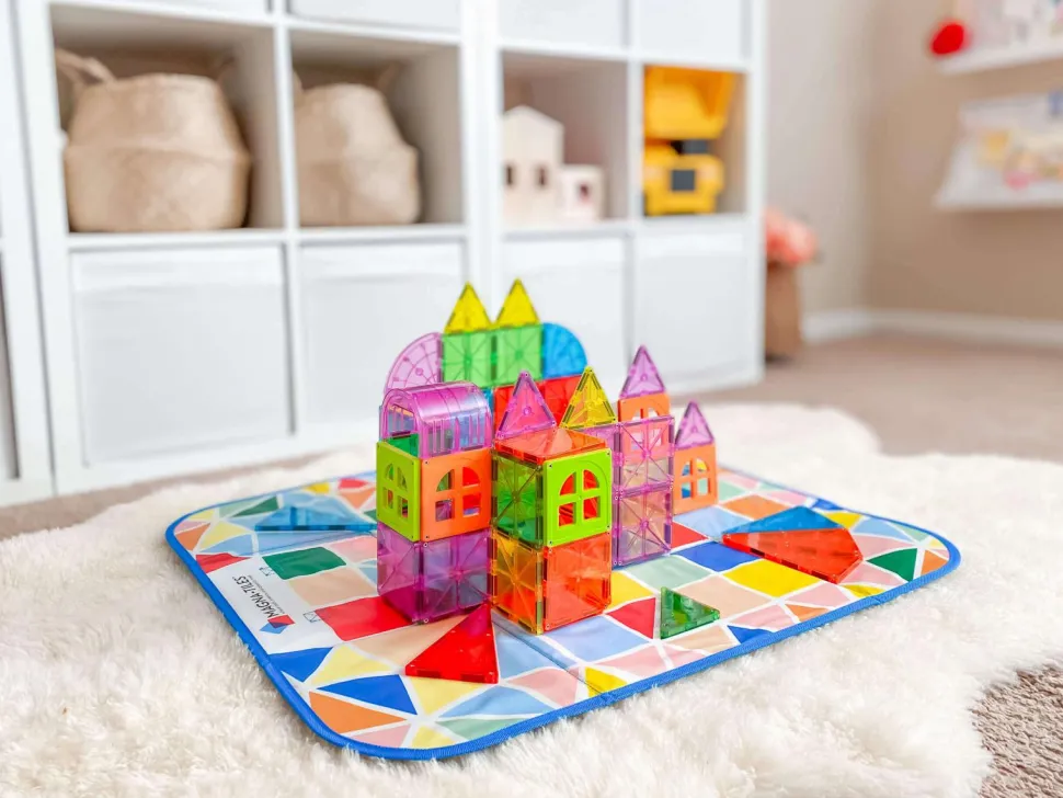 Magna-Tiles | Legemåtte og opbevaring