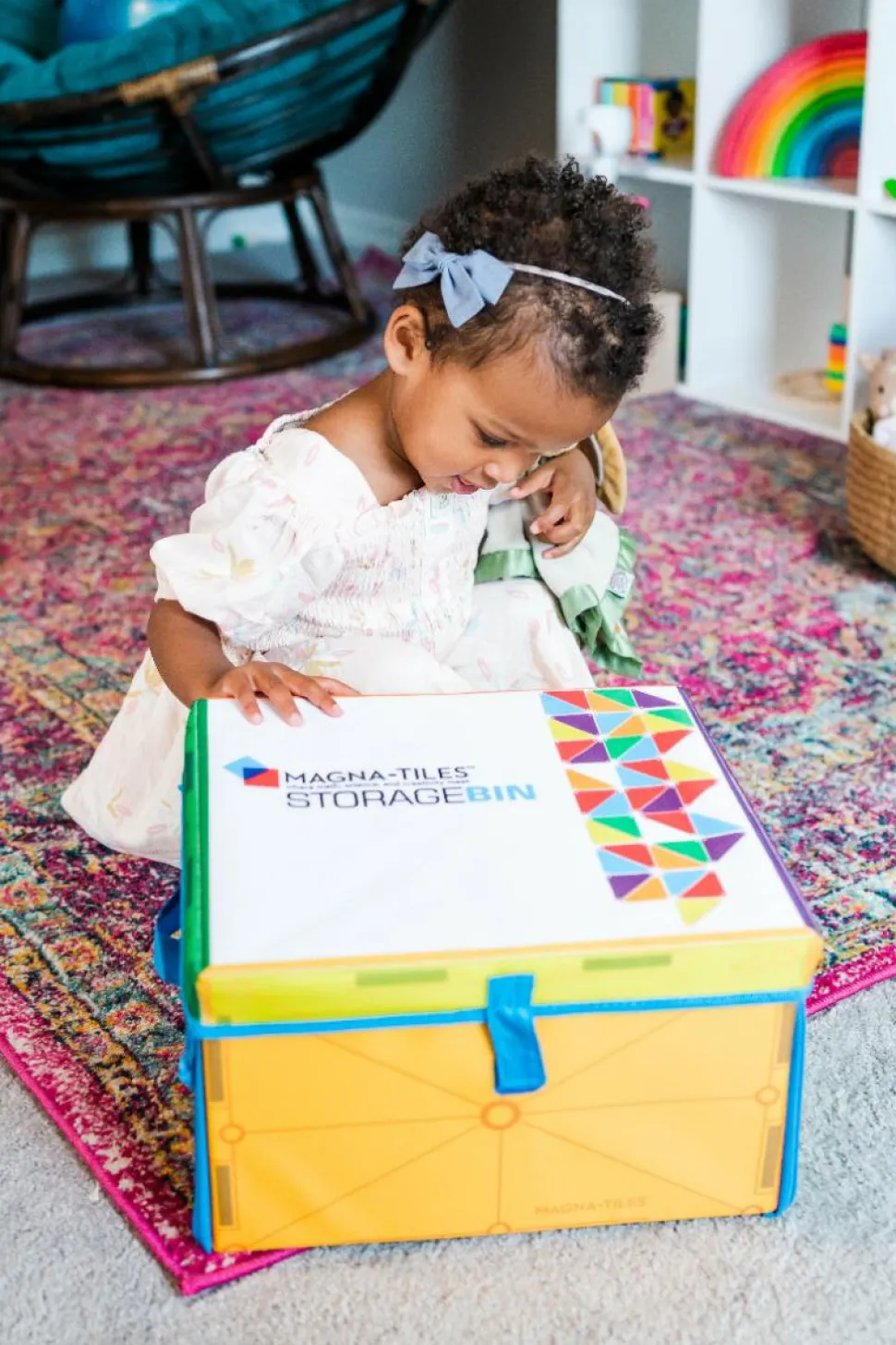 Magna-Tiles | Legemåtte og opbevaring