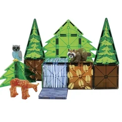 Magna-Tiles | Livet i skoven, 25 stk