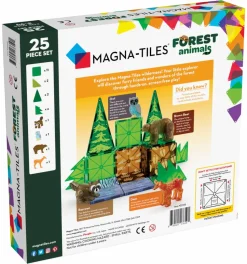 Magna-Tiles | Livet i skoven, 25 stk