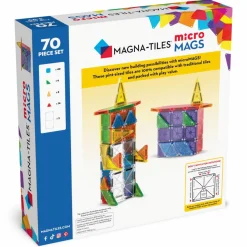 Magna-Tiles | microMAGS Deluxe, 70 stk