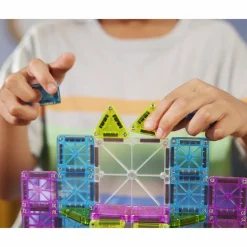Magna-Tiles | microMAGS deluxe rejsesæt, 55 stk