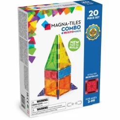 Magna-Tiles | microMAGS kombi, 20 stk