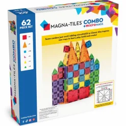 Magna-Tiles | microMAGS kombi, 62 stk