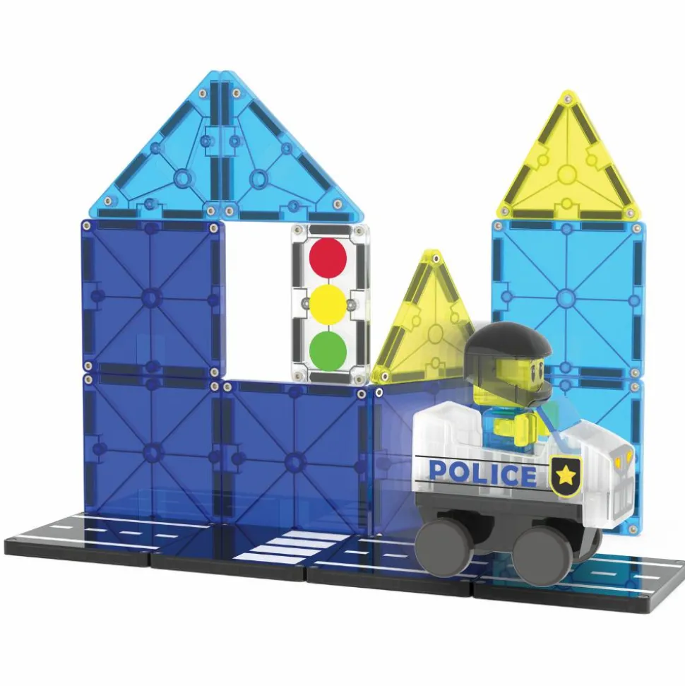 Magna-Tiles | Politipatrulje, 20 stk
