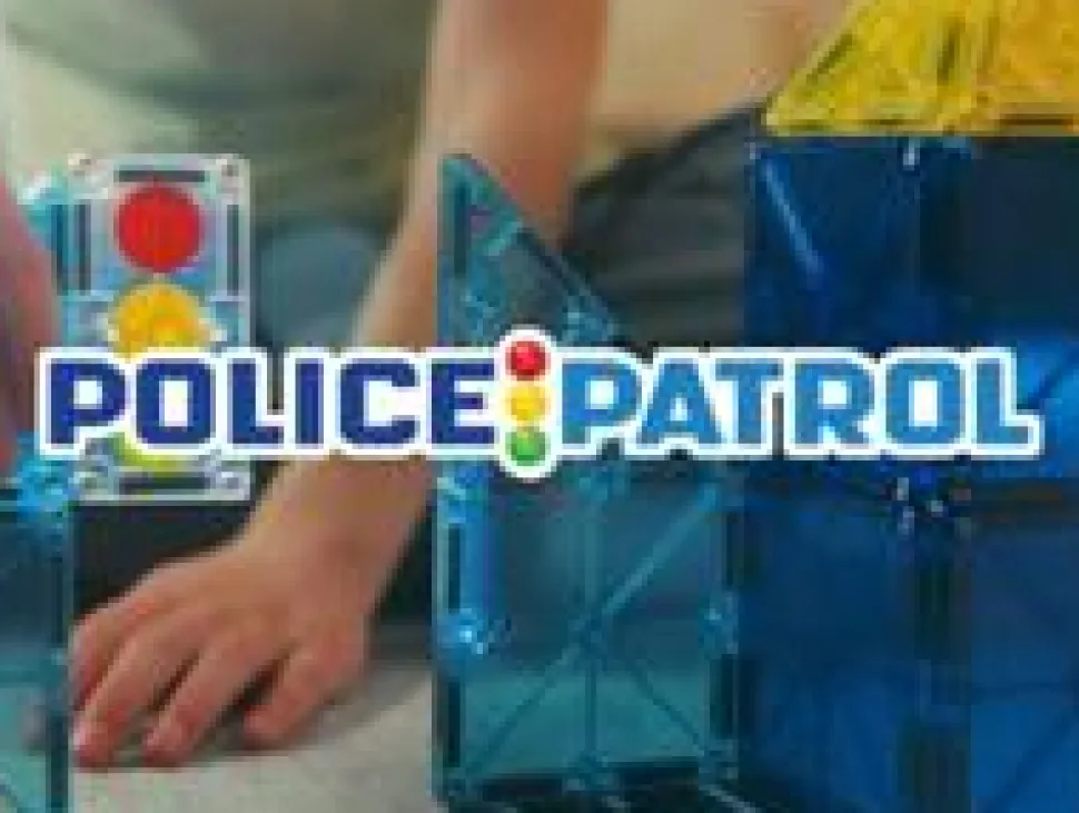 Magna-Tiles | Politipatrulje, 20 stk