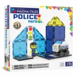 Magna-Tiles | Politipatrulje, 20 stk