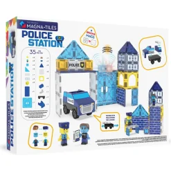 Magna-Tiles | Politistation, 36 stk