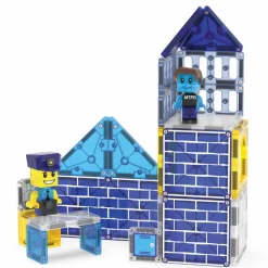 Magna-Tiles | Politistation, 36 stk