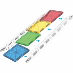 Magna-Tiles | Rail Racers Deluxe kuglebane, 90 stk