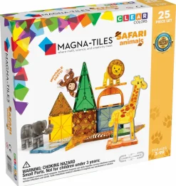 Magna-Tiles | Safaridyr, 25 stk