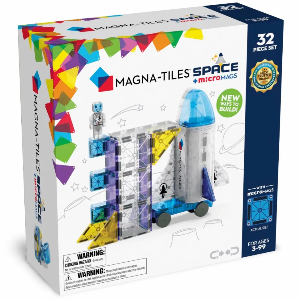 Magna-Tiles | Space, 32 stk