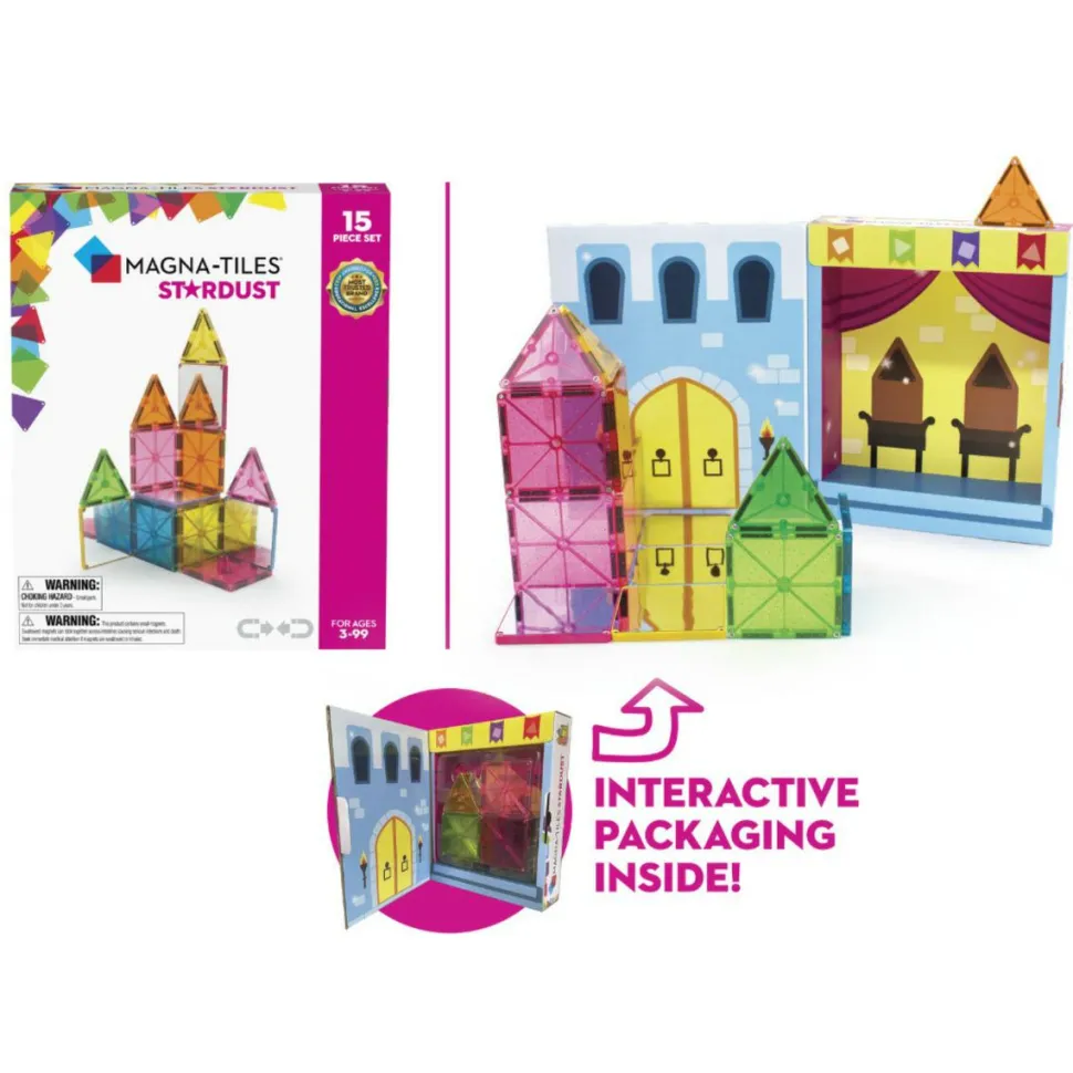 Magna-Tiles | Stardust 15 stk.