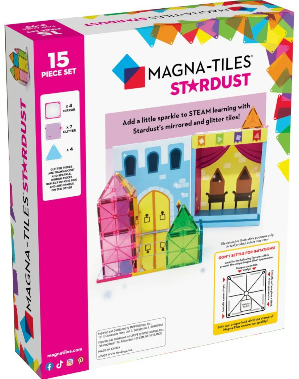 Magna-Tiles | Stardust 15 stk.
