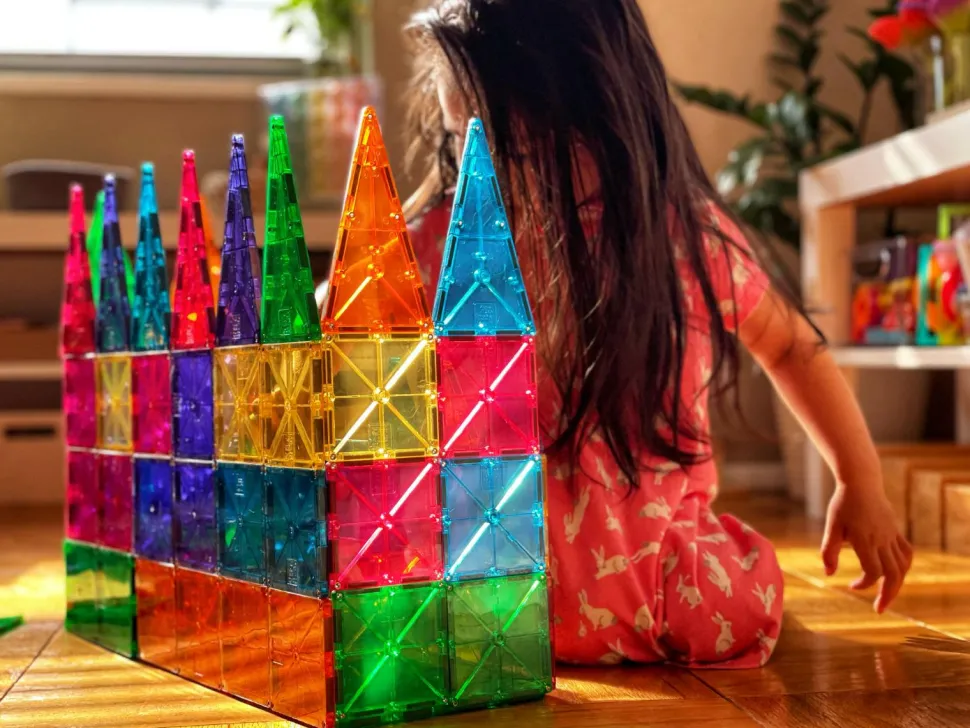 Magna-Tiles | Transparent 100 stk.