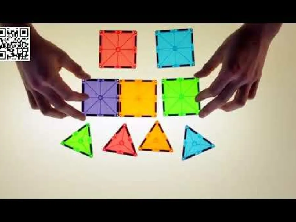 Magna-Tiles | Transparent 100 stk.