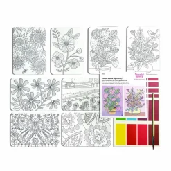 Mal med vandfarver - Blomster