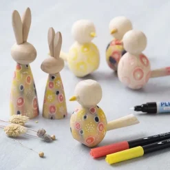 Mal påskeharer, 2 stk