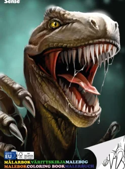 Malebog - Dinosaurer, 36 sider