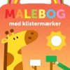 Malebog med klistermærker - Giraf