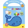 Malebog med klistermærker - Med dyrene i havet