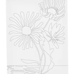 Malerlærred 24 x 30 cm - Der vokser en blomst