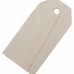 Manilamærker 3 x 6 cm - Natur, 10 stk