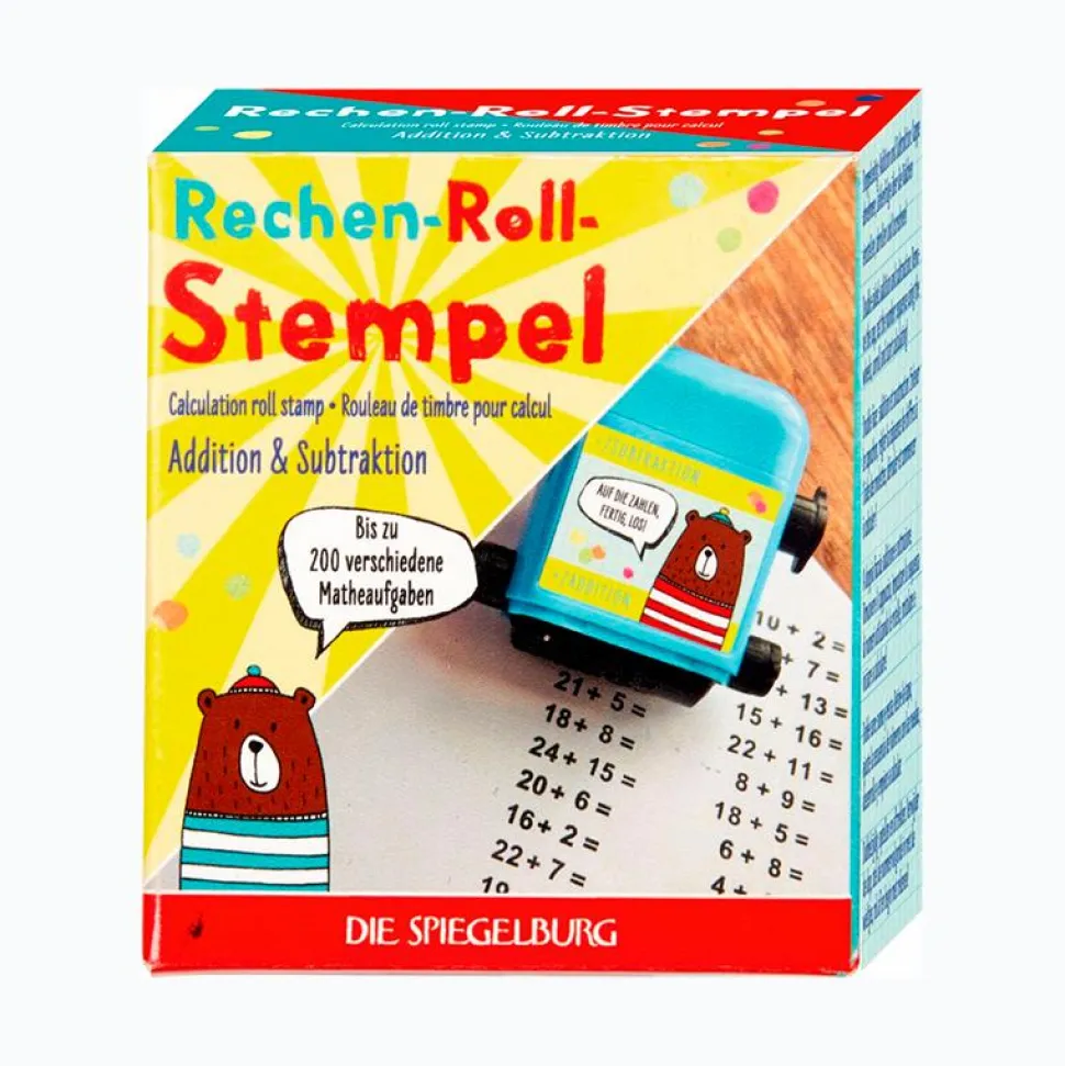 Matematikstempel - Plus/Minus