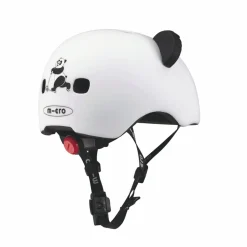 Micro cykelhjelm Panda - Small, 48-53 cm