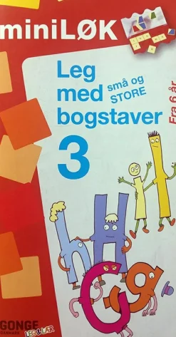 mini-LØK - Leg med små og store bogstaver 3