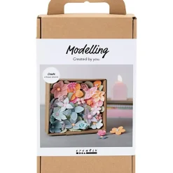 Modelleringskit - Blomster i ramme