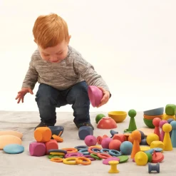 Montessori regnbue sæt, 84 dele